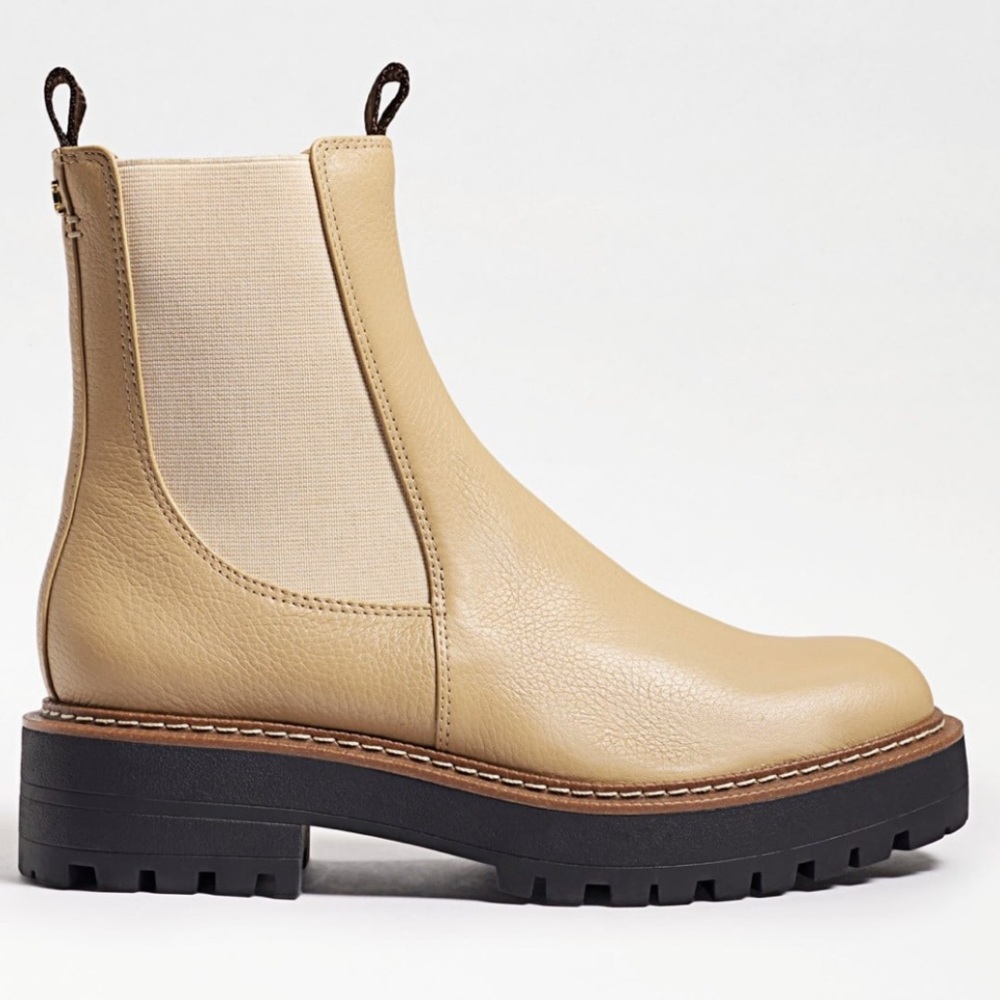 Sam Edelman Tan Combat Boots